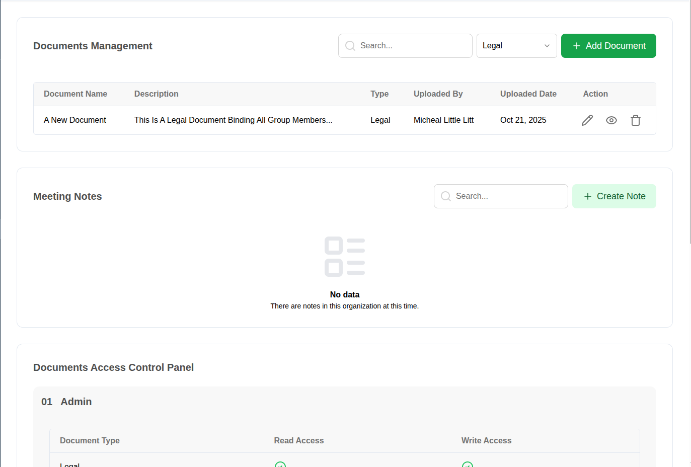Organize all of your documents in one place. in Katikka